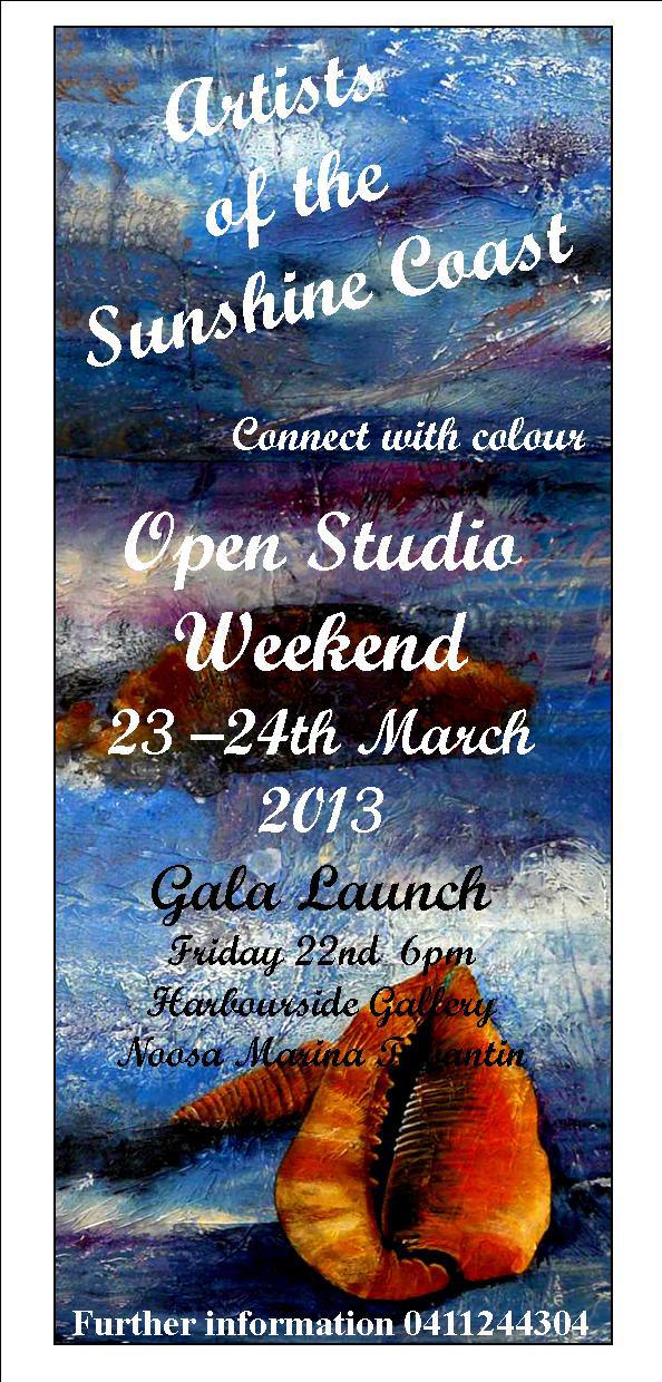 Open Studio Launch Invitation